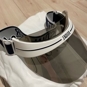 DIOR DiorClub1 Brand New Authentic Sun Visor Navy